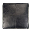 Bowen - Square Pouf - Black by HouseOfZazla