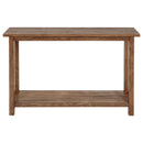 Payne Wood Entryway Sofa Console Table Distressed Brown