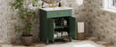 Bathroom Vanity With Ceramic Basin, Soft Close Door And Adjustable Shelves by HouseOfZazla