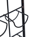 Floating Coffee Bar Shelf With Coffee Pod Holder, Hooks And Storage Shelf - Black by HouseOfZazla