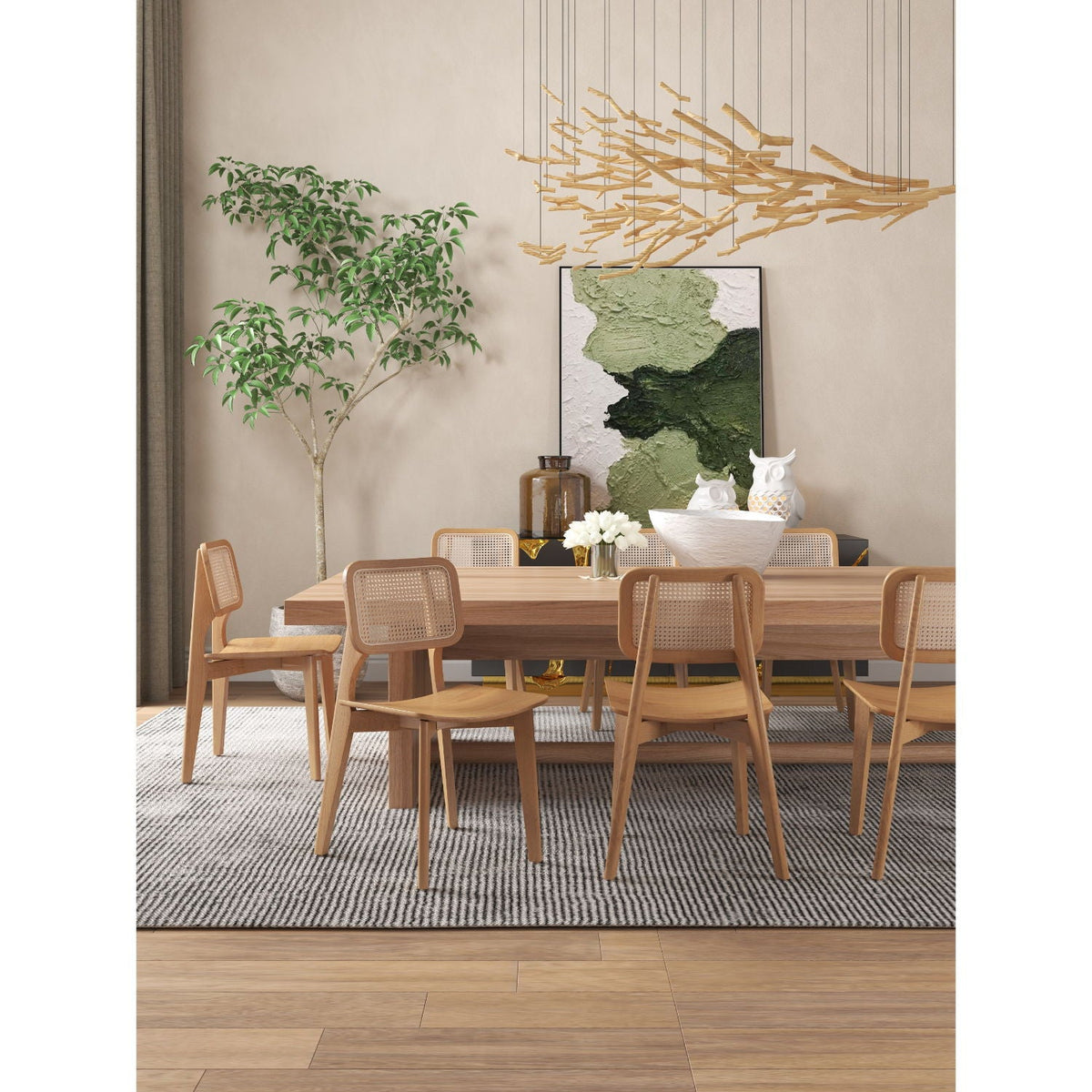 Versailles - Dining Chair With Cane Backrest (Set of 2), photo 15 of 18
