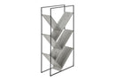 3-Tier Contemporary Bookshelf with Reclaimed Wood Finish by HouseOfZazla