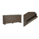 Linda - Double Wide Dresser With 6 Drawers by HouseOfZazla