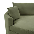 Oversized Double Chaise Lounge Sofa With USB Ports by HouseOfZazla