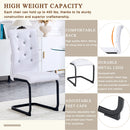 Alligator Skin Upholstered Dining Chairs