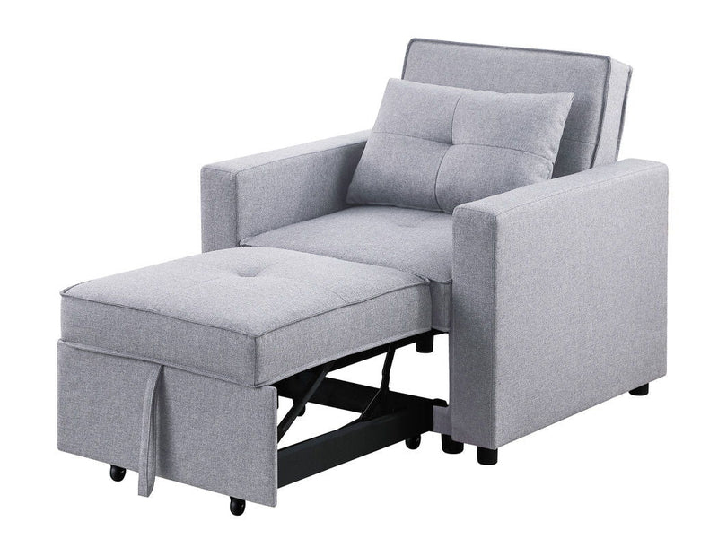 Zoey - Convertible Sleeper Chair With Side Pocket, photo 9 of 9