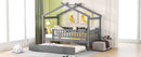 Creativity House Bed With Twin Size Trundle by HouseOfZazla