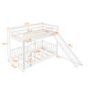 Functional Bunk Bed & Convertible Ladder And Slide by HouseOfZazla