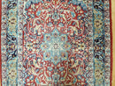3' 5" X 5' 8" Vintage Handmade Turkish Wool Rug Carpet Vegetable Dyes Nice Red