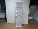 67" Tall Corner Cabinet with 2 Doors and Adjustable Shelves by HouseOfZazla