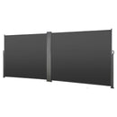 Retractable Side Awning, 71" x 236" Patio Screen with Waterproof Polyester Fabric by HouseOfZazla
