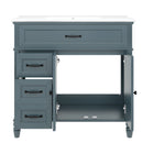 Bathroom Vanity With Sink, Freestanding Cabinet & Drawers by HouseOfZazla