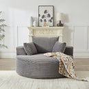 55' Corduroy Sponge Single Sofa
