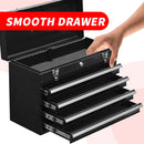 Metal Tool Box with 4 Drawers