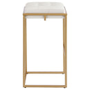 Soccoro - Square Tufted Cushion Stools (Set of 2) - Beige
