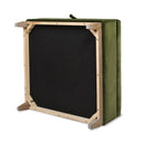 Knox - Square Storage Cocktail Ottoman - Olive Green by HouseOfZazla