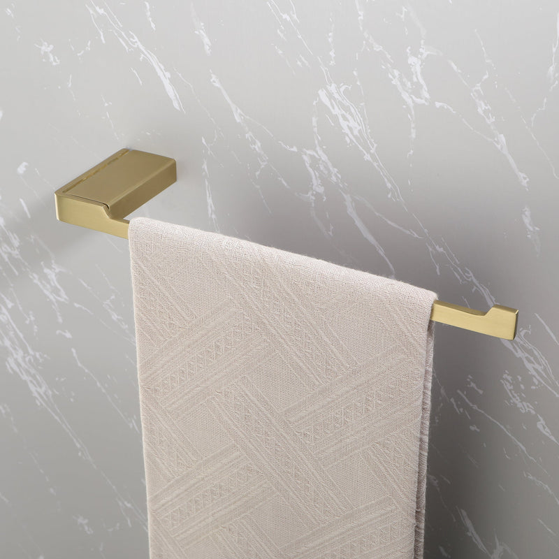 4 Piece Stainless Steel Bathroom Towel Rack Set Wall Mount Bathroom Accessories