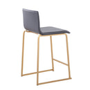 Mara - Contemporary Counter Stool Elegant Design (Set of 2) by HouseOfZazla