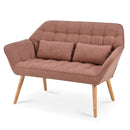 50" width Loveseat sofa - Ergonomic with pillow