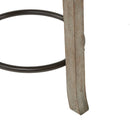 Swivel Counter Stool - Cream / Reclaimed Gray by HouseOfZazla