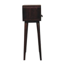 Solid Wood Curved Console Table by HouseOfZazla
