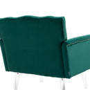 Accent Chair, Living Room Chair / leisure single sofa with acrylic feet