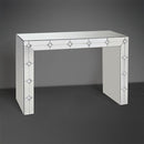 Hessa - Console Table - Mirrored & Faux Rhinestone