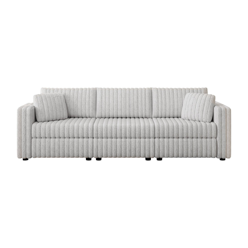 106.3" Soft Modular 3-Person Sofa, photo 7 of 10