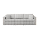 106.3" Soft Modular 3-Person Sofa
