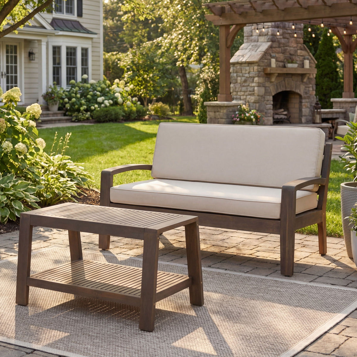 2 Piece Conversation Set, Loveseat & Coffee Table, photo 11 of 12