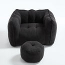 Soft Bean Bag Chair With High Resilient Foam by HouseOfZazla
