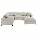 Cassandra - Sofa With Ottoman by HouseOfZazla