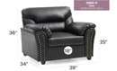 Olney - Chair - Black by HouseOfZazla