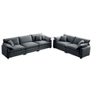 Family Sofa Set - Deep Seat Sofa for Home Cinema and Living Room