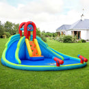 Inflatable Water Slide Bounce House with Mighty Splash Pool by LJGDeals