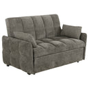Alvara - Tufted Cushion Pull Out Sleeper Sofa Bed by HouseOfZazla