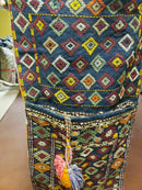 2' X 4' Handmade Turkish Tribal Kilim Wool Rug Double Saddle Bag Khorjin Nice