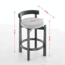 Set of 2 Swivel Counter Stools