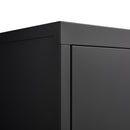 Metal Storage Cabinet With Locking Doors And Adjustable Shelf, Folding Filing Storage Cabinet, Folding Storage Locker Cabinet For Home Office, School, Garage by HouseOfZazla