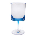 Leadingware Oval Halo Plastic Wine Glasses (Set of 4) by HouseOfZazla