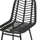 Sawtelle Outdoor Wicker Barstools (Set of 2) by HouseOfZazla