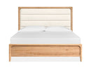 Somerset - Complete Panel Bed With Upholstered Headboard