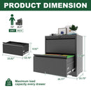 Premium Drawer Metal Lateral File Cabinet With Lock