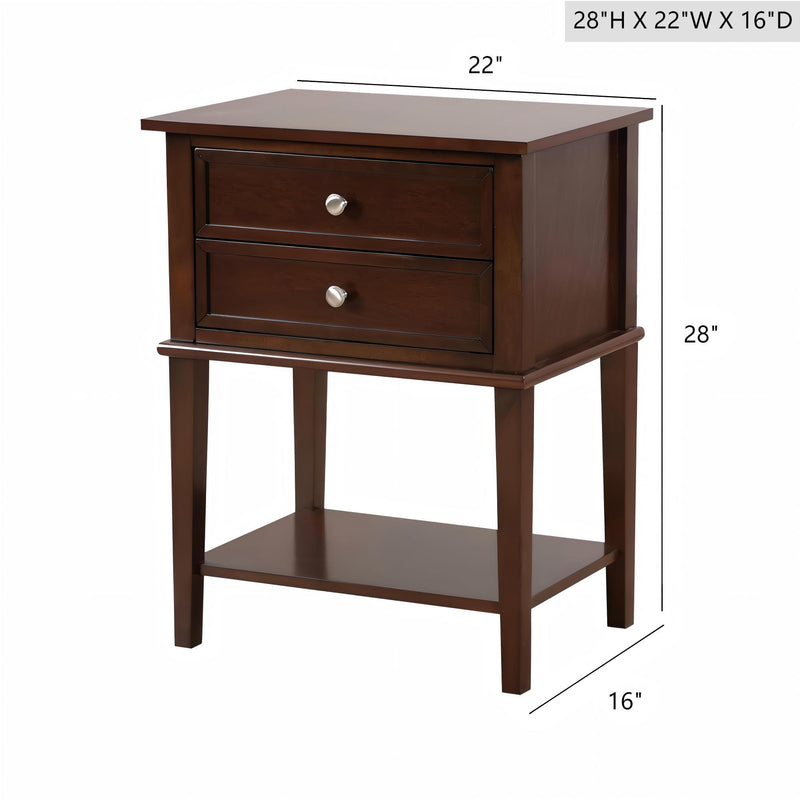 Newton - Nightstand - Cappuccino, photo 6 of 6