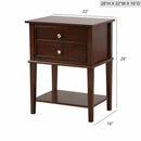 Newton - Nightstand - Cappuccino by HouseOfZazla