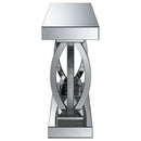 Drea - Entryway Sofa Console Table - Silver