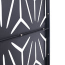 Outdoor & Indoor Metal Privacy Screen, Freestanding Decorative Panels by HouseOfZazla