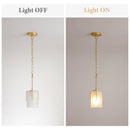 Adjustable Cylindrical Pendant Light
