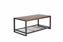 Console Coffee Table With Reclaimed Wood Finish, For Living Room - Natural by HouseOfZazla