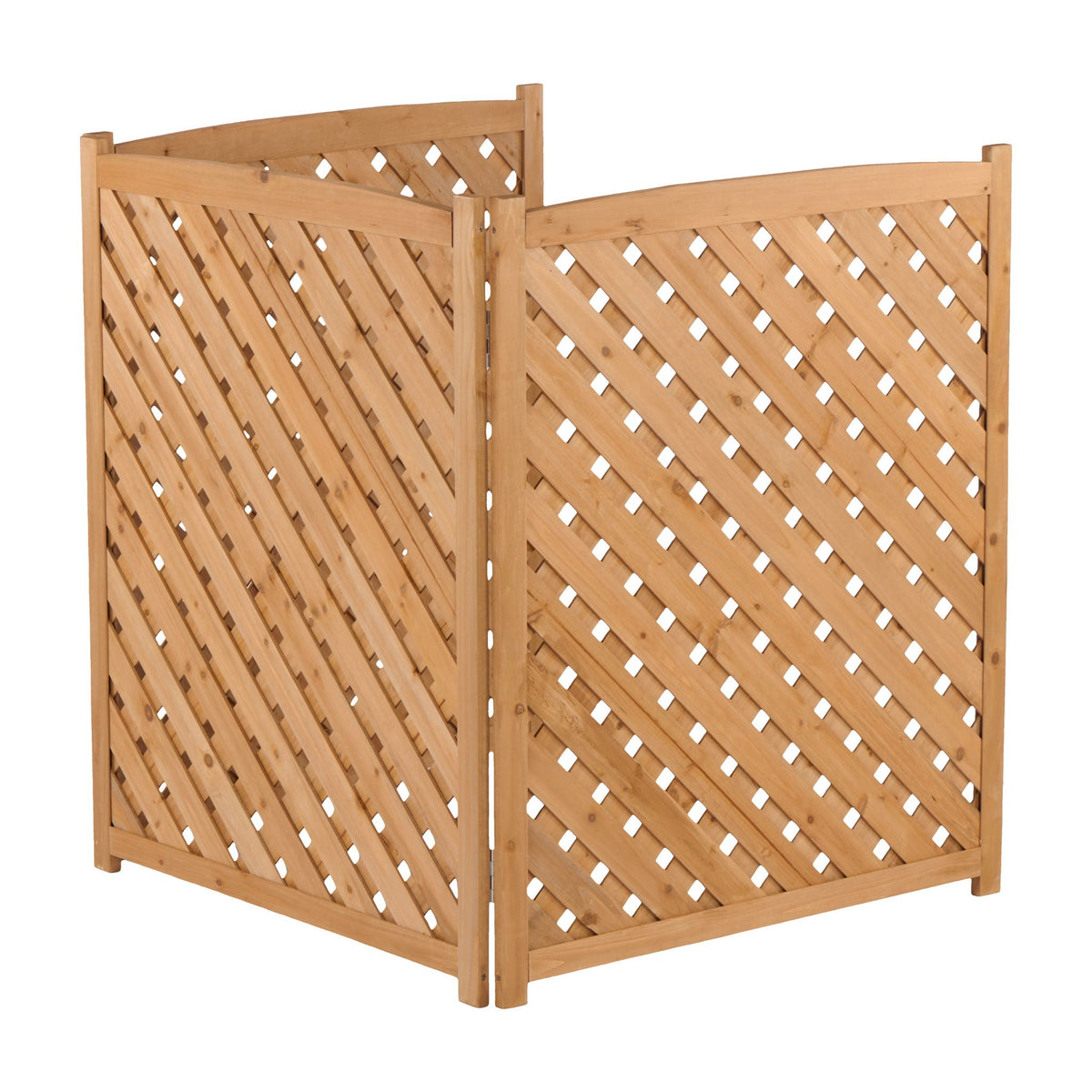 Outdoor 3 Panel Air Conditioner Fence Screen, photo 2 of 19